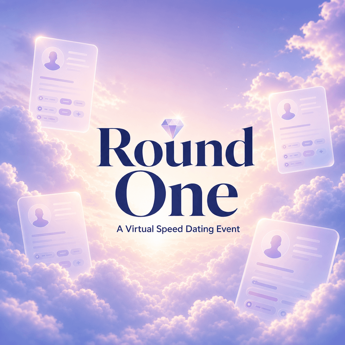 Round One virtual speed dating event